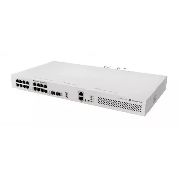 MikroTik CRS418-8P-8G-2S+RM Cloud Router Switch L2/L3 Gigabit Ethernet PoE 1U