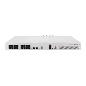 MikroTik CRS418-8P-8G-2S+RM Cloud Router Switch L2/L3 Gigabit Ethernet PoE 1U