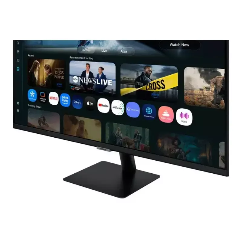 Samsung M7 M70F monitors 81,3 cm (32 inch) 4K Ultra HD LCD Melns