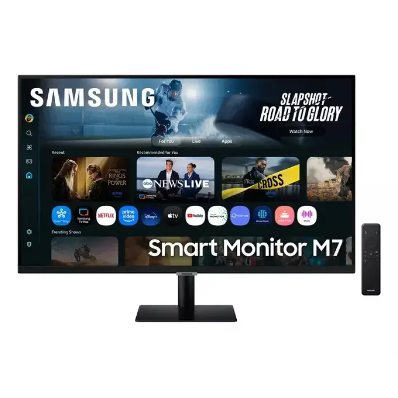 Samsung M7 M70F monitors 81,3 cm (32 inch) 4K Ultra HD LCD Melns