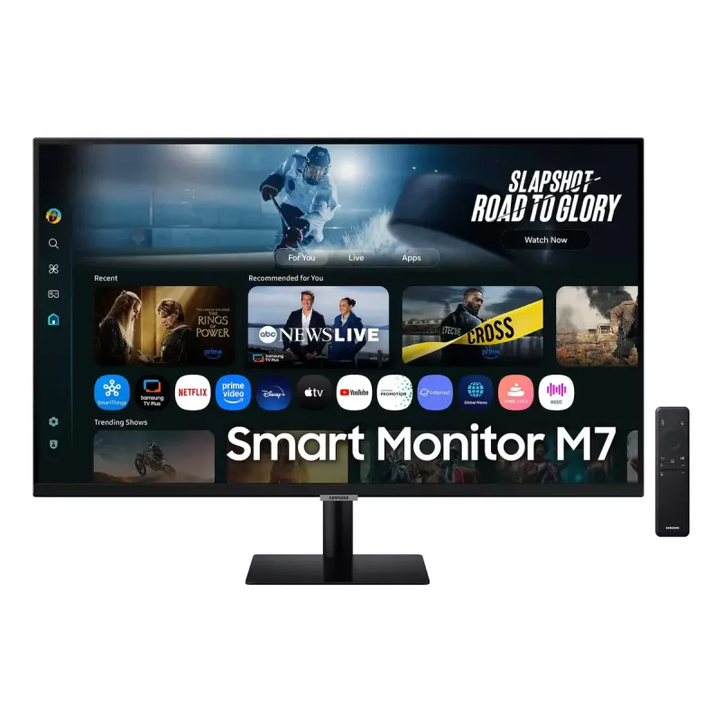 Samsung M7 M70F monitors 81,3 cm (32 inch) 4K Ultra HD LCD Melns