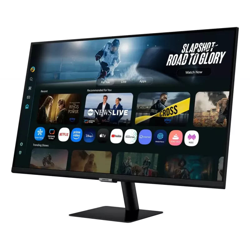 Samsung M7 M70F monitors 81,3 cm (32 inch) 4K Ultra HD LCD Melns