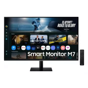 Samsung M7 M70F monitors 81,3 cm (32 inch) 4K Ultra HD LCD Melns