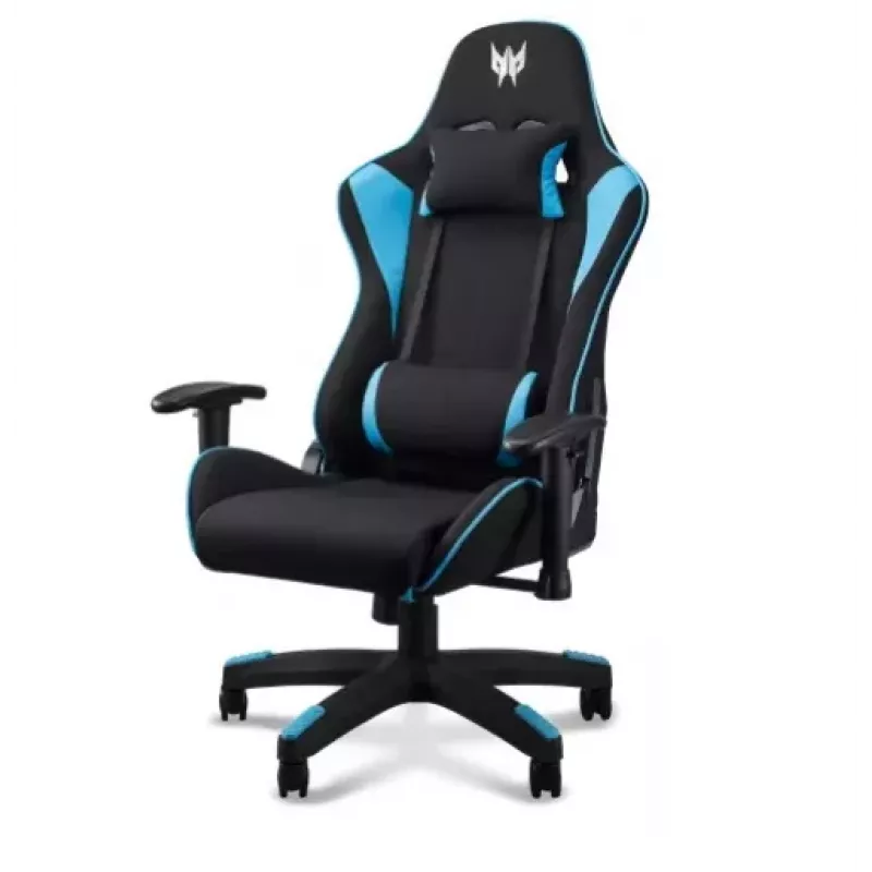 Universāla spēļu krēsls Acer PGC331 Melns/Zils, max slodze 120 kg, W690×D550×H138.5 cm