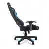 Universāla spēļu krēsls Acer PGC331 Melns/Zils, max slodze 120 kg, W690×D550×H138.5 cm