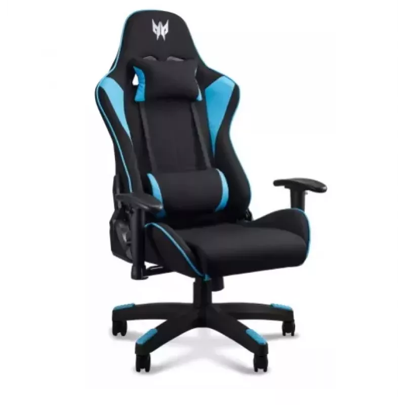 Universāla spēļu krēsls Acer PGC331 Melns/Zils, max slodze 120 kg, W690×D550×H138.5 cm