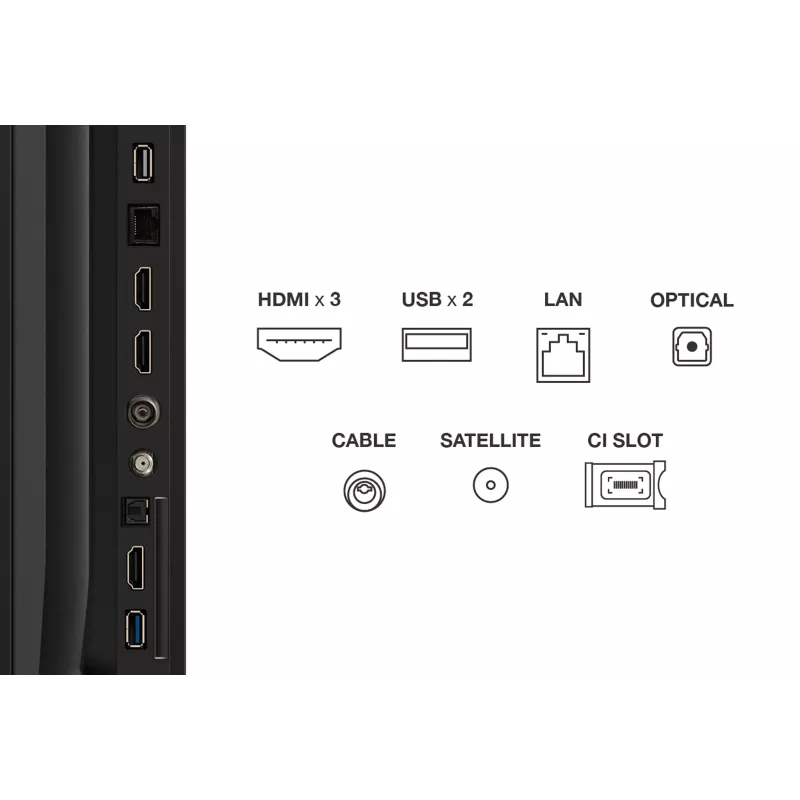 TCL V6C 75V6C televizors 190.5 cm (75 colli) 4K Ultra HD Smart TV Wi-Fi Metālisks 330 cd/m²