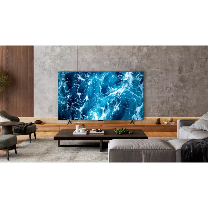 TCL T69C 75T69C televizors 190.5 cm (75 colli) 4K Ultra HD Smart TV Wi-Fi Melns 350 cd/m²