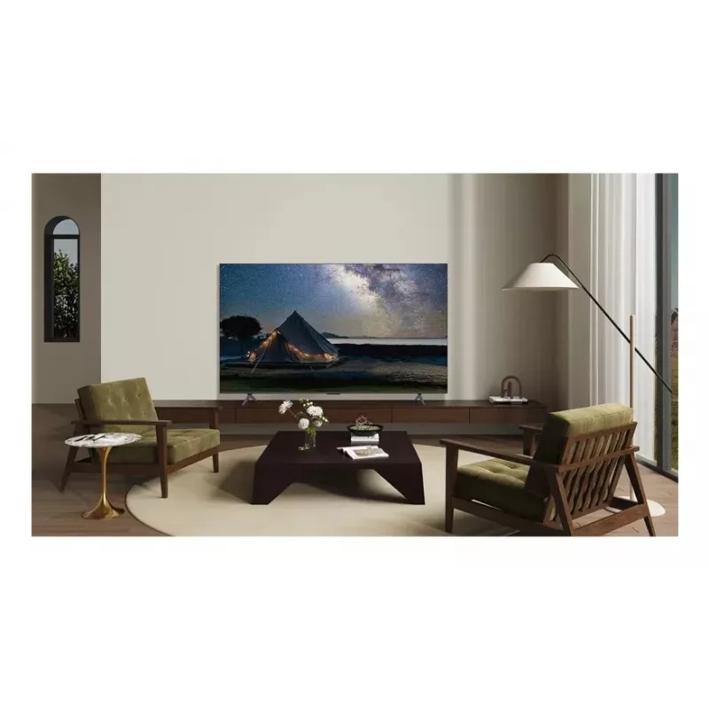 TCL T69C 75T69C televizors 190.5 cm (75 colli) 4K Ultra HD Smart TV Wi-Fi Melns 350 cd/m²