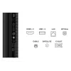 TCL T69C 75T69C televizors 190.5 cm (75 colli) 4K Ultra HD Smart TV Wi-Fi Melns 350 cd/m²