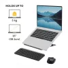 Fellowes Alumia portatīvais klēpjdatora statīvs, līdz 15 collām, 5 kg, melns