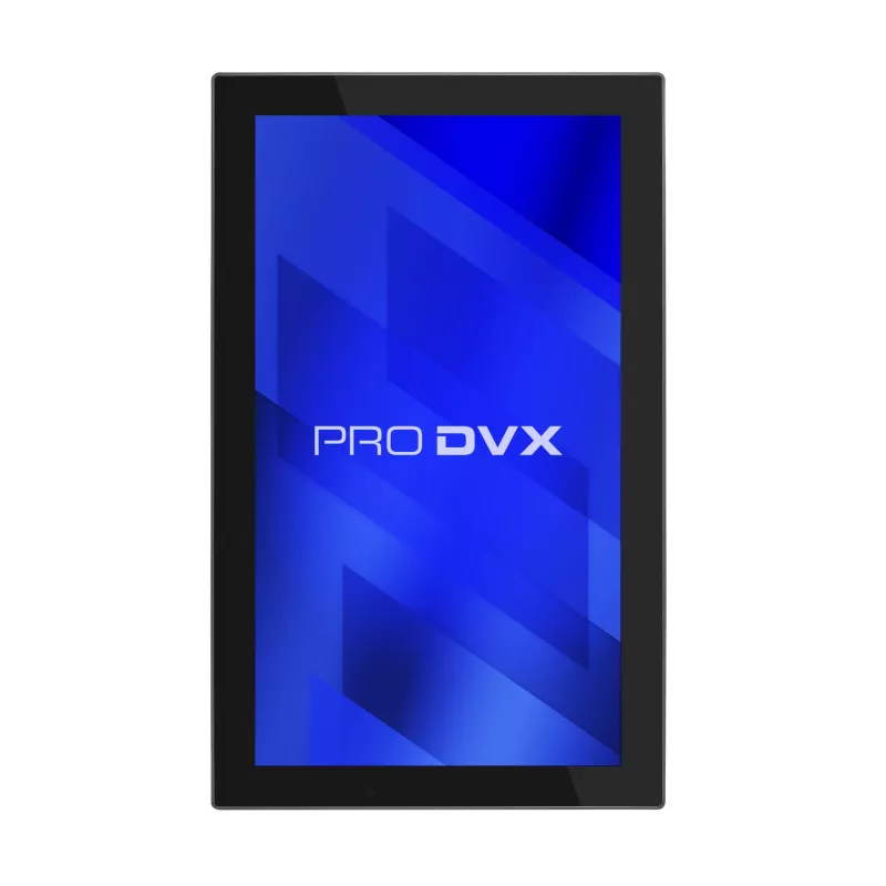 ProDVX SD-22 21,5" digitālās reklāmas displejs, 1920 x 1080, IPS, 250 cd/m², 24/7, horizontāli/vertikāli, iebūvēti skaļruņi, melns