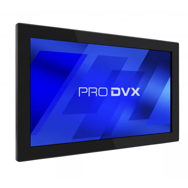ProDVX SD-22 21,5" digitālās reklāmas displejs, 1920 x 1080, IPS, 250 cd/m², 24/7, horizontāli/vertikāli, iebūvēti skaļruņi, melns