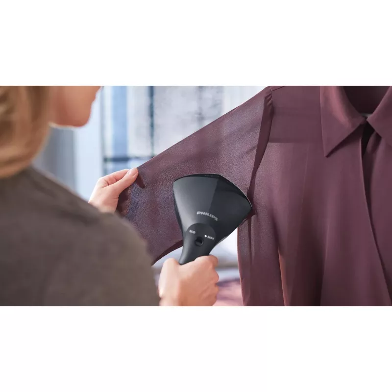 Philips 8000 sērijas GC800/80 apģērbu tvaikonis 0.23 L 1600 W Melns, Sudrabs