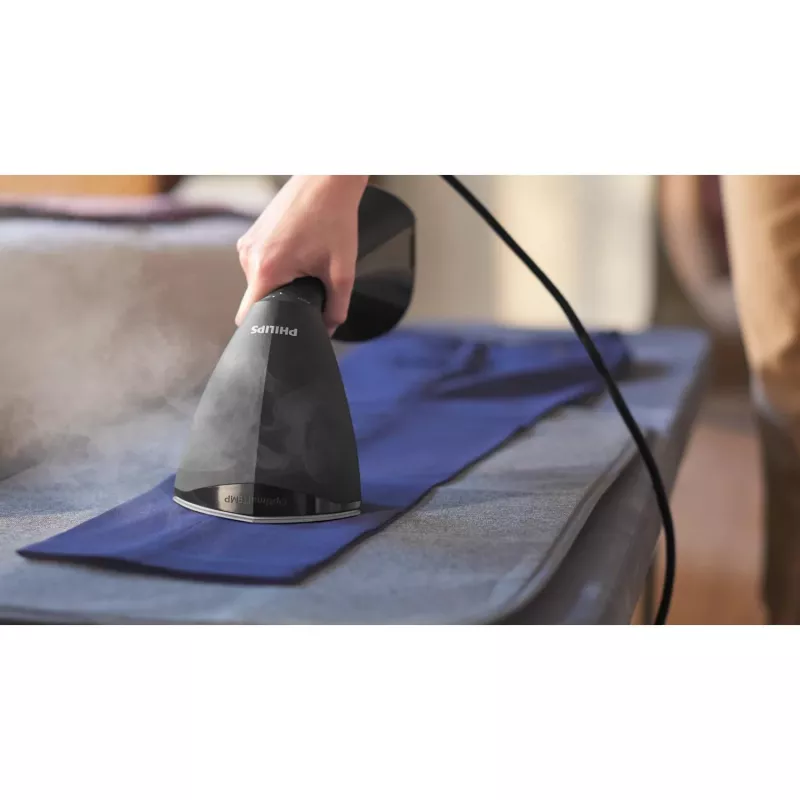 Philips 8000 sērijas GC800/80 apģērbu tvaikonis 0.23 L 1600 W Melns, Sudrabs