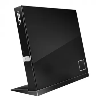 Ārējais Blu-Ray DVD optiskais diskdzinis ASUS SBC-06D2X-U melns