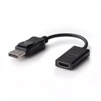 Dell 492-BBXU (DANAUBC087) DisplayPort–HDMI 2.0 adapteris, 4K, 0,2 m, melns
