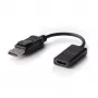 DELL DANAUBC087 video kabeļa adapteris 0.2 m DisplayPort–HDMI Melns