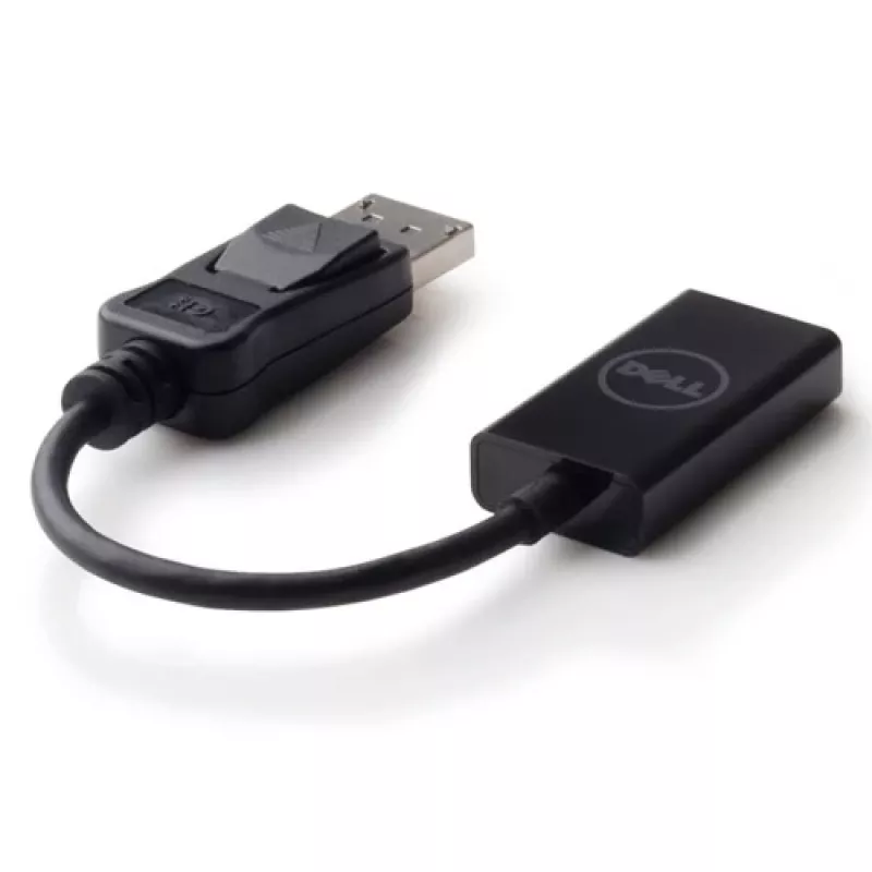 Dell 492-BBXU (DANAUBC087) DisplayPort–HDMI 2.0 adapteris, 4K, 0,2 m, melns
