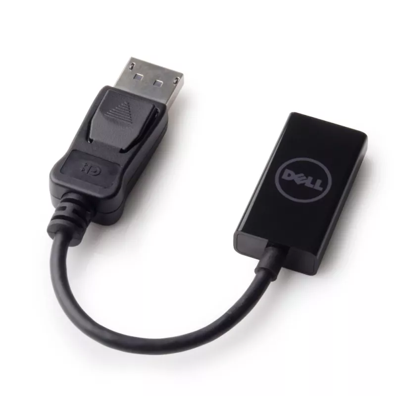 Dell 492-BBXU (DANAUBC087) DisplayPort–HDMI 2.0 adapteris, 4K, 0,2 m, melns