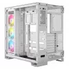 CORSAIR PC korpuss - Icue Link 6500X RGB Mid-tower Divu kameru Balts