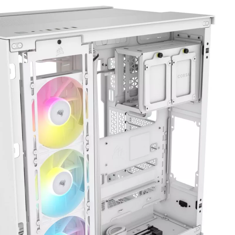 CORSAIR PC korpuss - Icue Link 6500X RGB Mid-tower Divu kameru Balts
