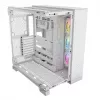 CORSAIR PC korpuss - Icue Link 6500X RGB Mid-tower Divu kameru Balts