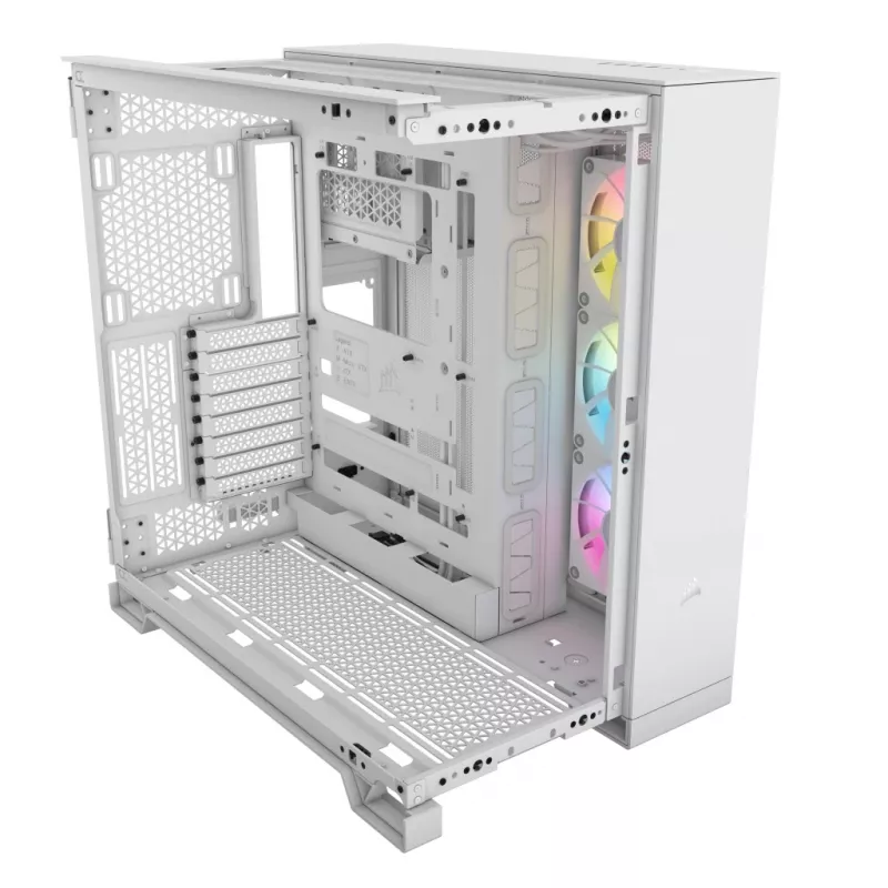 CORSAIR PC korpuss - Icue Link 6500X RGB Mid-tower Divu kameru Balts