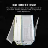 CORSAIR PC korpuss - Icue Link 6500X RGB Mid-tower Divu kameru Balts