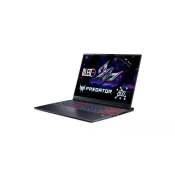 Portatīvais dators Acer Predator Helios Neo 16S AI PHN16S-71-7556 — 16 collu OLED WQXGA 2560×1600, Intel Core U7 255HX, 16GB DDR5, 1TB SSD, NVIDIA GeForce RTX 5060 8GB