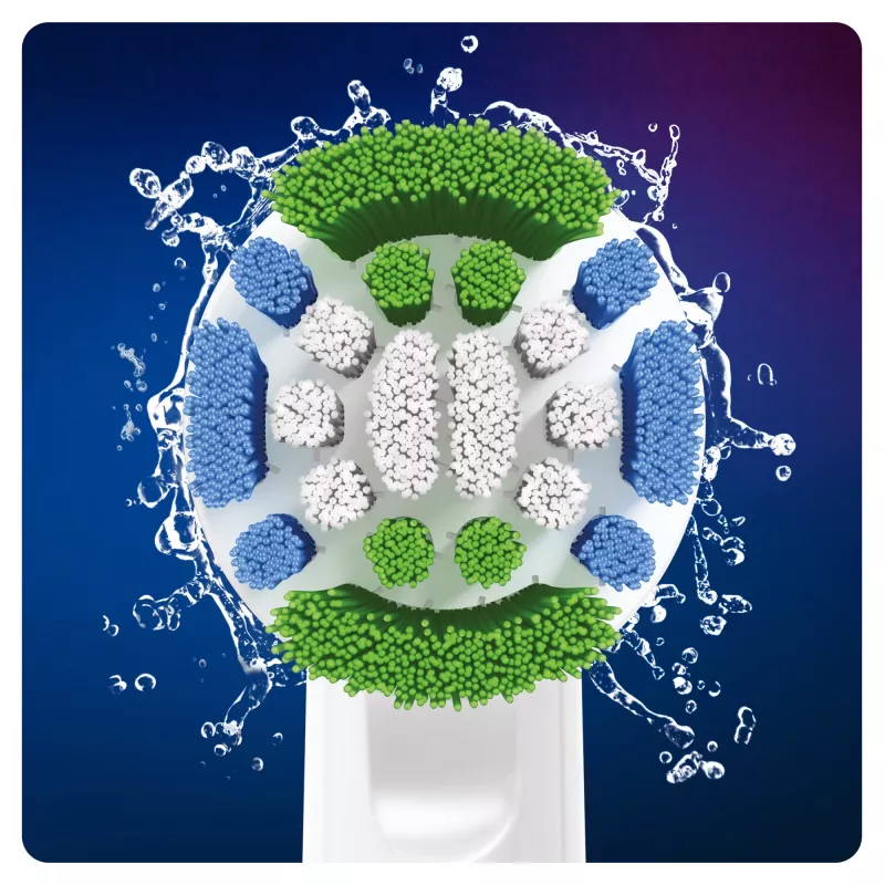 Oral-B Precision Clean 80339528 zobu sukas uzgalis 6 gab. Balts