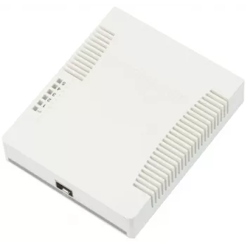 MIKROTIK Routerboard 260GS — pārvaldāms tīkla slēdzis ar 5 Gigabit Ethernet portiem un SFP slotu