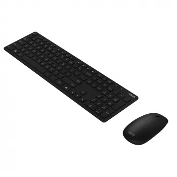 Bezvadu tastatūras un peles komplekts ASUS W5000, RF, melns