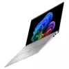 Portatīvais dators ASUS Vivobook S 15 S5507QA — Qualcomm Snapdragon X1E-78-100, 15.6 collu 3K, 32 GB RAM, 1 TB SSD, Windows 11 Home, Sudrabs