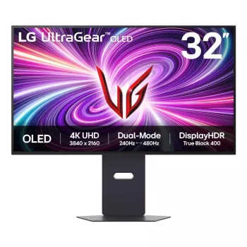 LG 32GX870A-B dators monitors 81,3 cm (32 colli) 3840 x 2160 pikseļi 4K Ultra HD OLED Melns