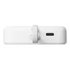 Power bank Xiaomi BHR9822GL 10000 mAh Li‑Ion ar bezvadu uzlādi, 2× USB‑C, balts