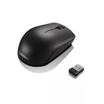 Lenovo Wireless Compact Mouse 300 Black, 1000 DPI, 2,4 GHz