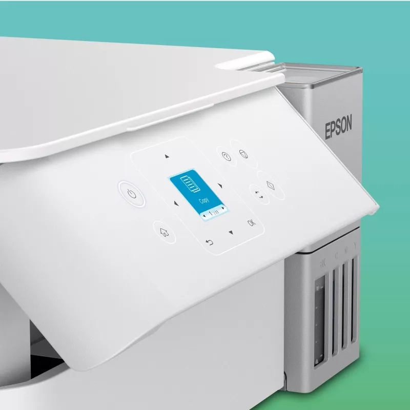Daudzfunkciju tintes printeris Epson EcoTank L4366 — A4, 4800 x 1200 DPI, 33 lpp/min, Wi‑Fi, Ethernet, duplekss