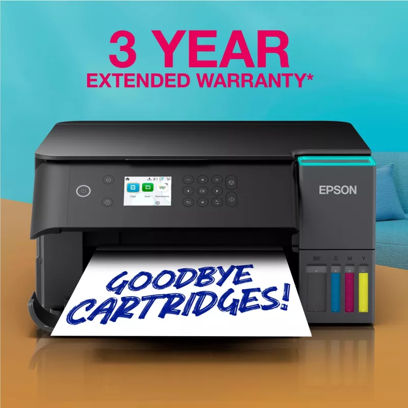 Daudzfunkciju tintes printeris Epson EcoTank L6360 — Krāsu, A4, 4800x1200 DPI, 35 lpp/min, Wi‑Fi, Duplex