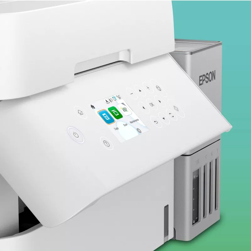 Daudzfunkciju tintes printeris Epson EcoTank L6376 — Krāsains, A4, 4800 x 1200 DPI, 35 lpp/min, Wi‑Fi, Ethernet, Duplekss