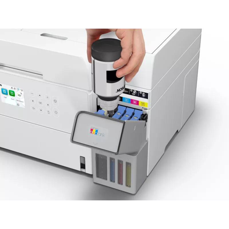 Daudzfunkciju tintes printeris Epson EcoTank L6376 — Krāsains, A4, 4800 x 1200 DPI, 35 lpp/min, Wi‑Fi, Ethernet, Duplekss