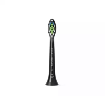 Philips Optimal White HX6068/88 Birstu galviņas 8 iepakojumā Melnas