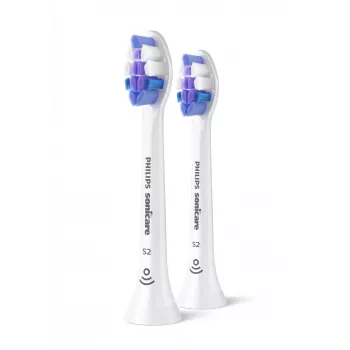 Philips Sonicare HX6052/87 Nomaiņas birstes galviņa jutīgiem zobiem, 2 gab., īpaši mīksti sariņi, balta
