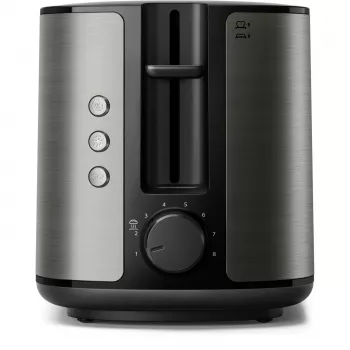 Philips Viva Collection HD2651/80 tosteris 2 šķēlēm 1050 W titāna krāsā