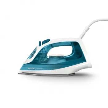 Philips 2000 sērija DST2020/90 tvaika gludeklis, keramikas zole, 2000 W, akvamarīna krāsa