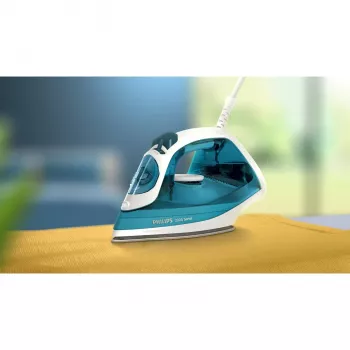 Philips 2000 sērija DST2020/90 tvaika gludeklis, keramikas zole, 2000 W, akvamarīna krāsa