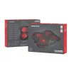 GENESIS Oxid 260 dzesēšanas paliktnis klēpjdatoriem 43.9 cm (17.3 collas) 1010 RPM Melns, Sarkans