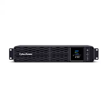 Nepārtrauktās barošanas avots CYBERPOWER CP2000EIPFCRM2U 2 kVA / 1200 W, 8 AC kontaktligzdas, plauktā montējams, noslēgts svina-skābes akumulators