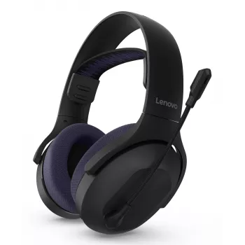 Lenovo Legion H410 Bezvadu Spēļu Austiņas Galvas saite USB Type-C Bluetooth Melnas, Violetas