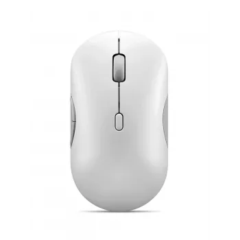 Bezvadu klusā pele Lenovo 700 Multi-Device abpusēja optiskā 4000 DPI RF + Bluetooth 8 pogas balta